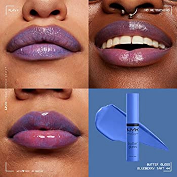 💙NYX "Blueberry Tarte" Butter Gloss - Picture 3 of 6